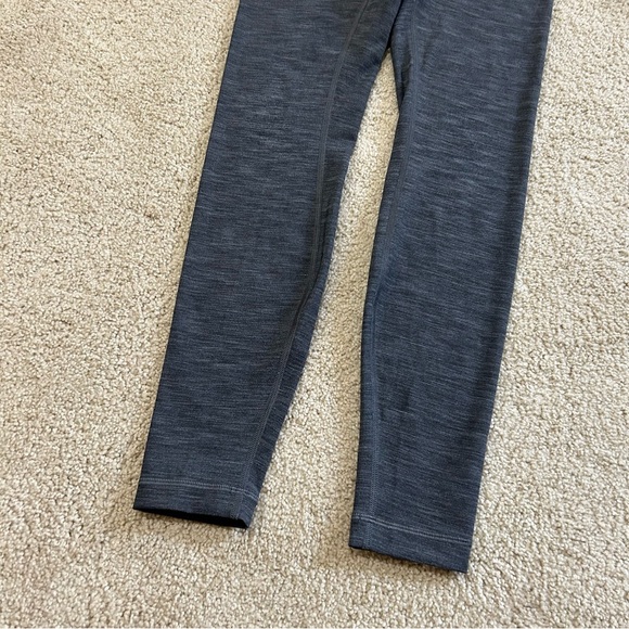 Lululemon Wunder Under Size 6 High Rise Leggings In Heather Grey - Picture 3 of 7